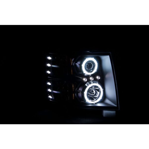 Projector Headlight Set w/Halo