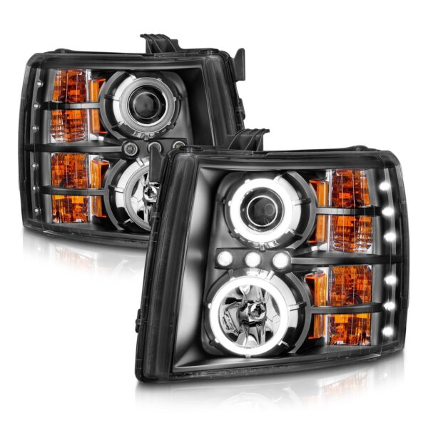 Projector Headlight Set w/Halo