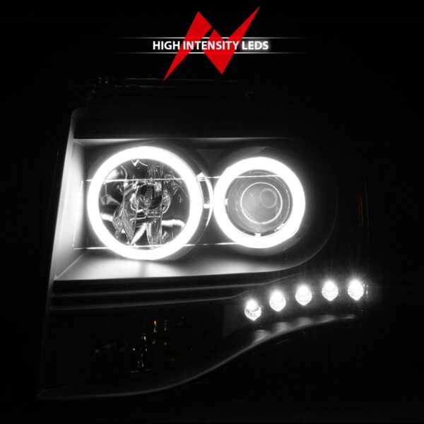 Projector Headlight Set w/Halo