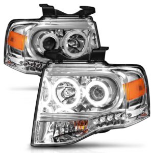 Projector Headlight Set w/Halo