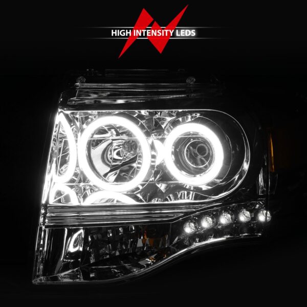 Projector Headlight Set w/Halo