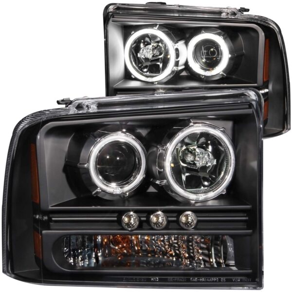Projector Headlight Set w/Halo