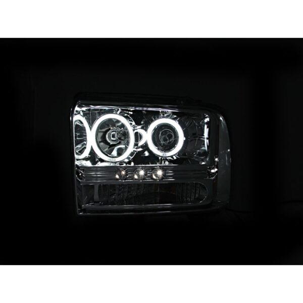 Projector Headlight Set w/Halo