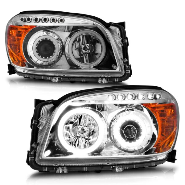 Projector Headlight Set w/Halo