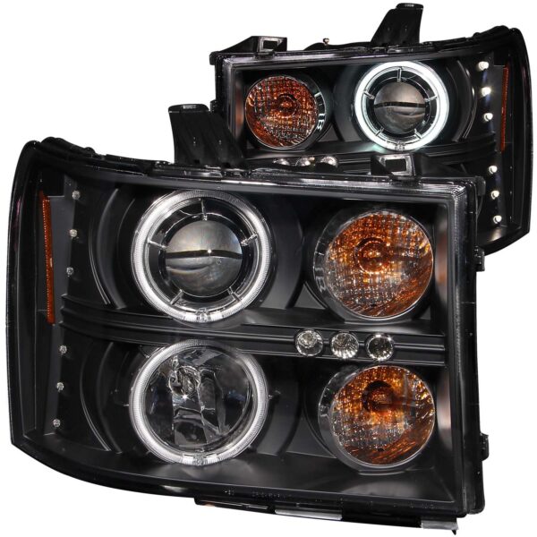 Projector Headlight Set w/Halo