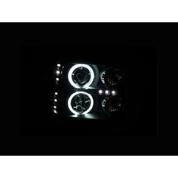 Projector Headlight Set w/Halo