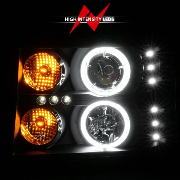 Projector Headlight Set w/Halo