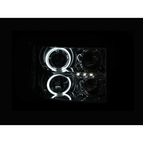 Projector Headlight Set w/Halo