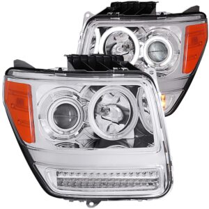 Projector Headlight Set w/Halo