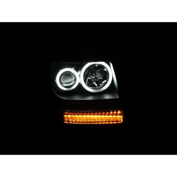 Projector Headlight Set w/Halo