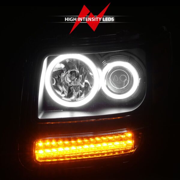 Projector Headlight Set w/Halo