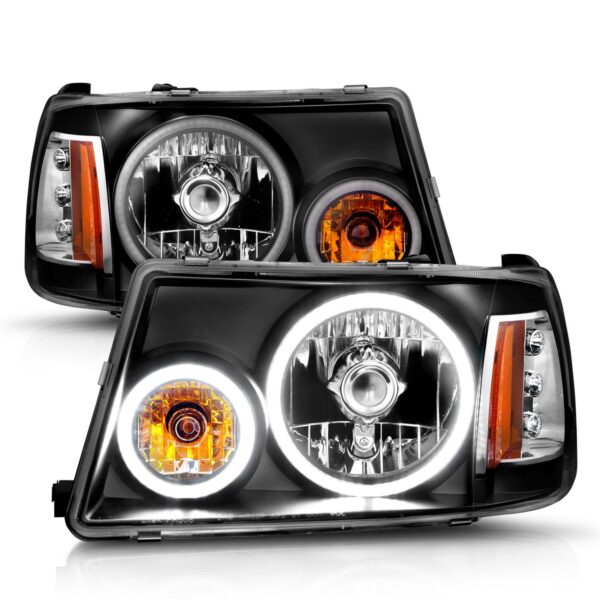 Crystal Headlight Set w/Halo