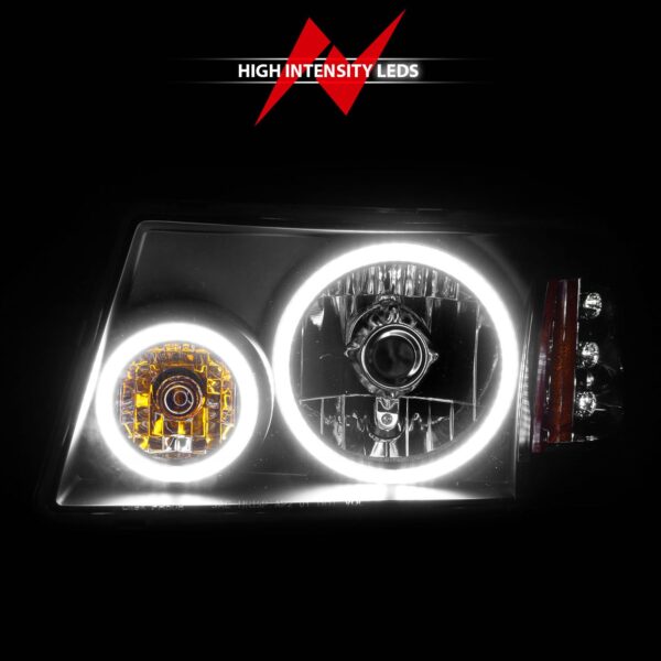 Projector Headlight Set w/Halo