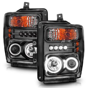 Projector Headlight Set w/Halo