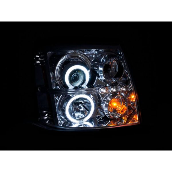 Projector Headlight Set w/Halo