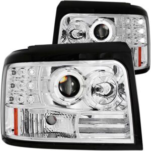 Projector Headlight Set w/Halo