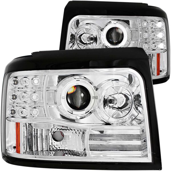 Projector Headlight Set w/Halo