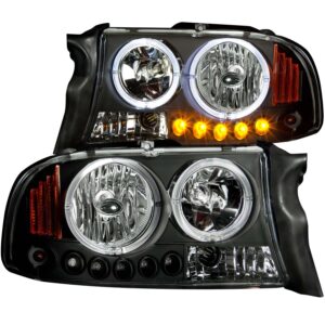Crystal Headlight Set w/Halo