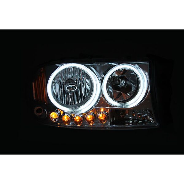 Crystal Headlight Set w/Halo