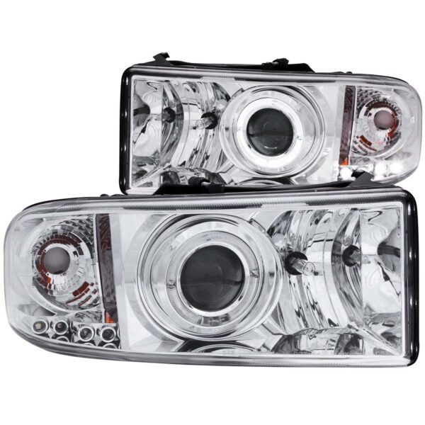 Projector Headlight Set w/Halo