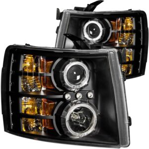 Projector Headlight Set w/Halo