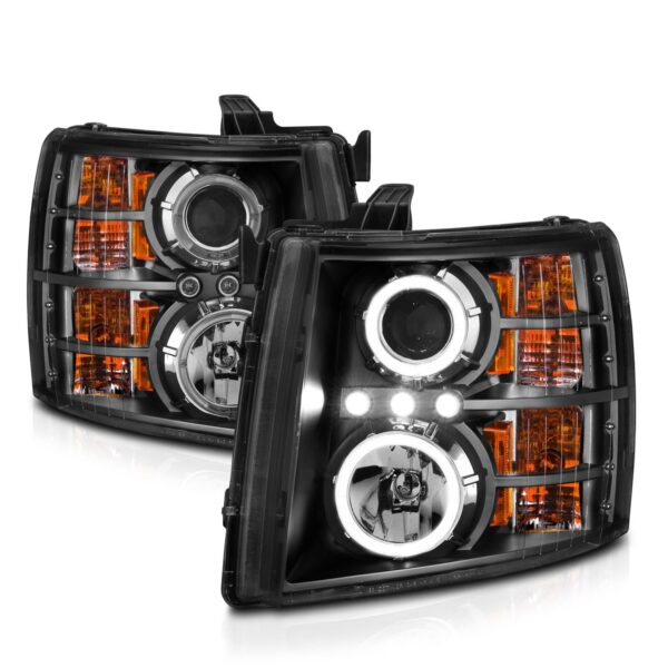 Projector Headlight Set w/Halo