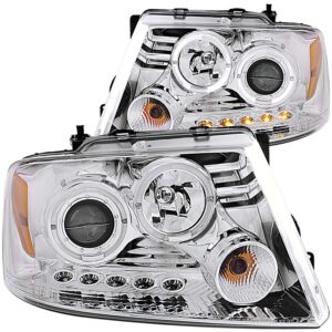 Projector Headlight Set w/Halo