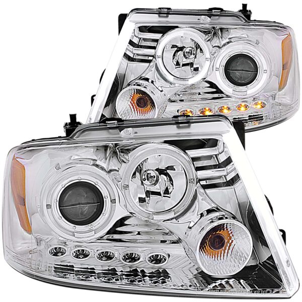Projector Headlight Set w/Halo