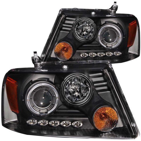 Projector Headlight Set w/Halo