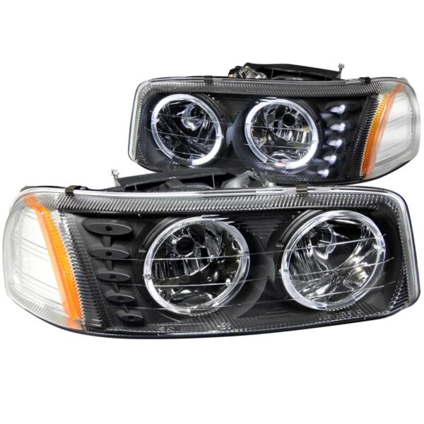 Crystal Headlight Set w/Halo