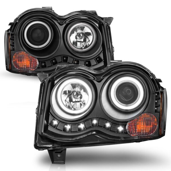 Projector Headlight Set w/Halo