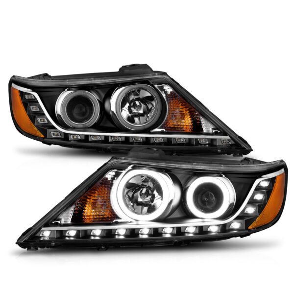 Projector Headlight Set w/Halo