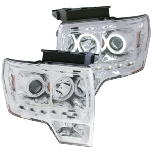 ANZO USA - Projector Headlight Set w/Halo - 111297