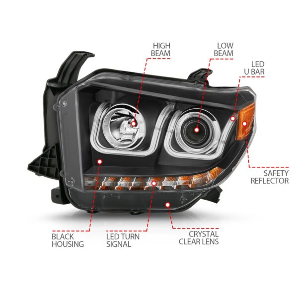 Projector Headlight Set