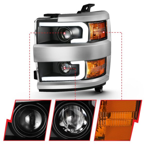 Projector Headlight Set