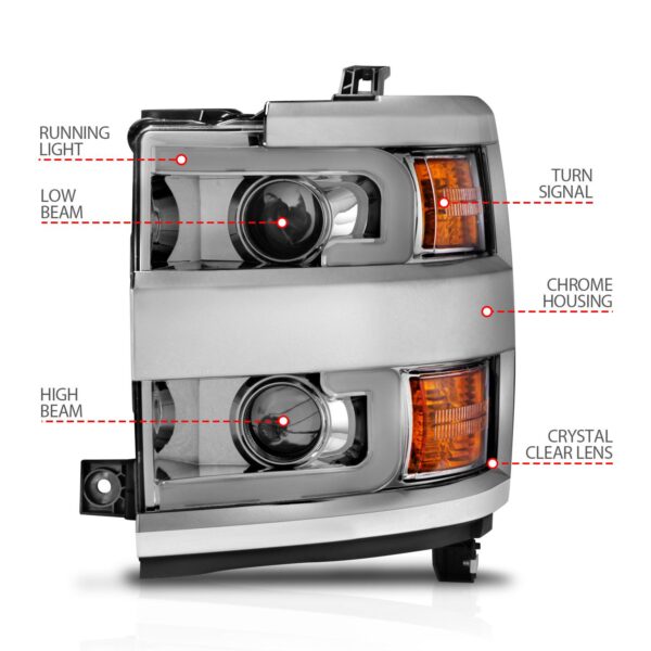 Projector Headlight Set
