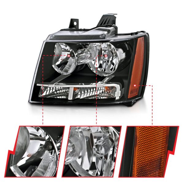 ANZO USA Crystal Headlights