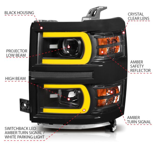 ANZO USA Projector Headlights