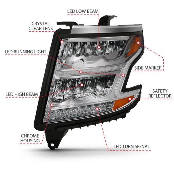 LED Crystal Headlights