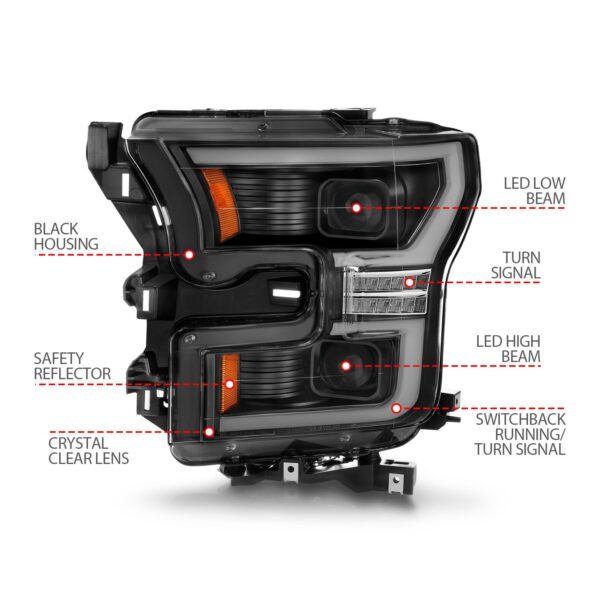 LED Projector Headlight