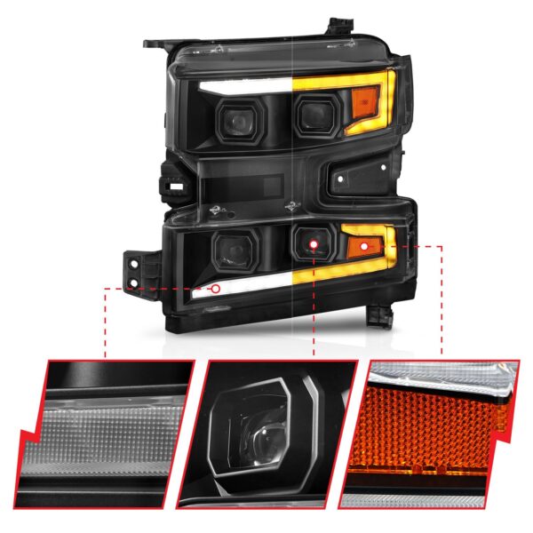 LED Projector Headlight