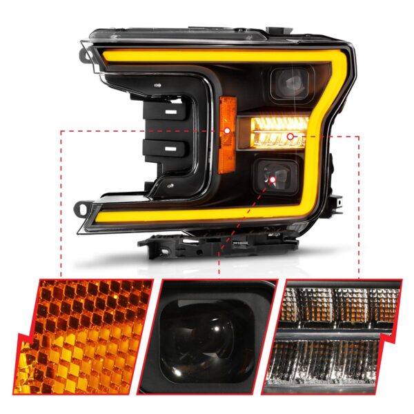 LED Projector Headlight
