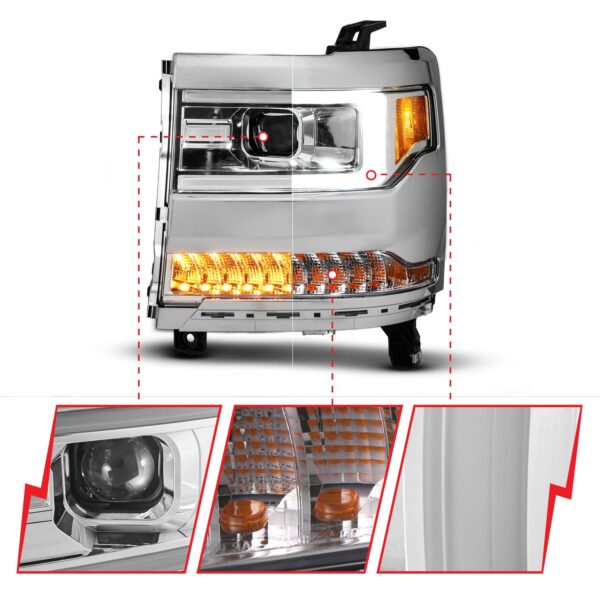 Projector Headlight Set