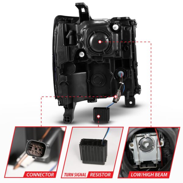 Projector Headlight Set