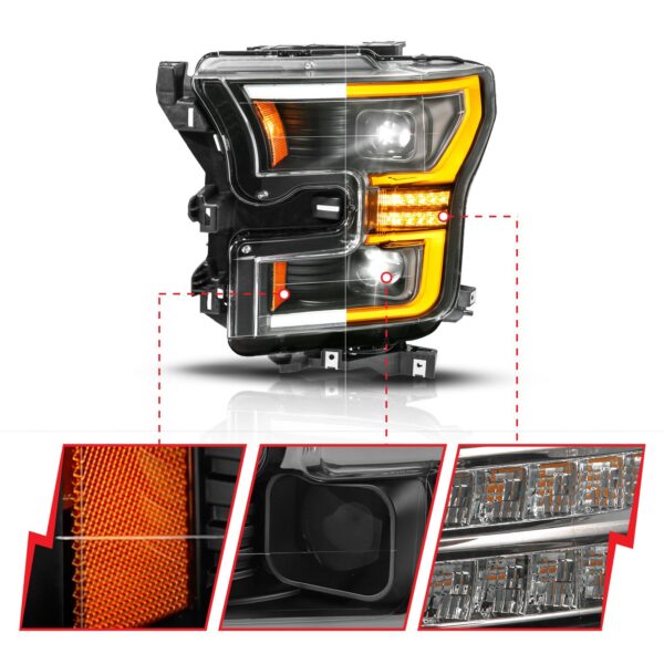 LED Projector Headlight