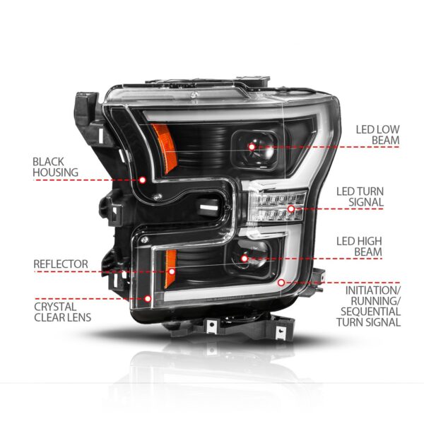 LED Projector Headlight