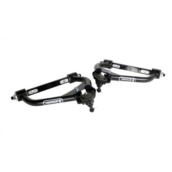 Front upper StrongArms for 1967-1969 GM F-Body. With std. height ball joints.