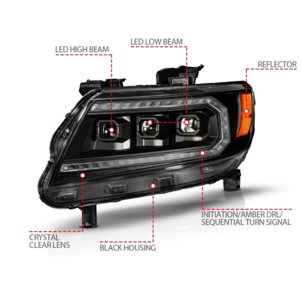 LED Projector Headlight