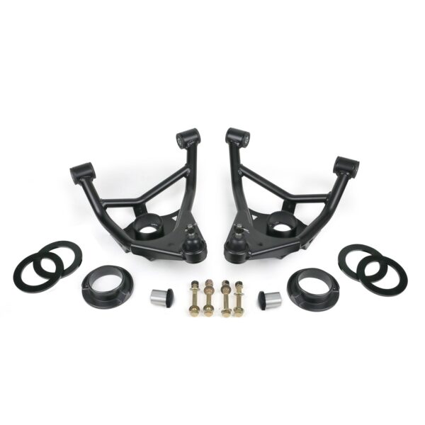 Front lower StrongArms for 1970-1981 GM F-Body. For use with stock style spring.
