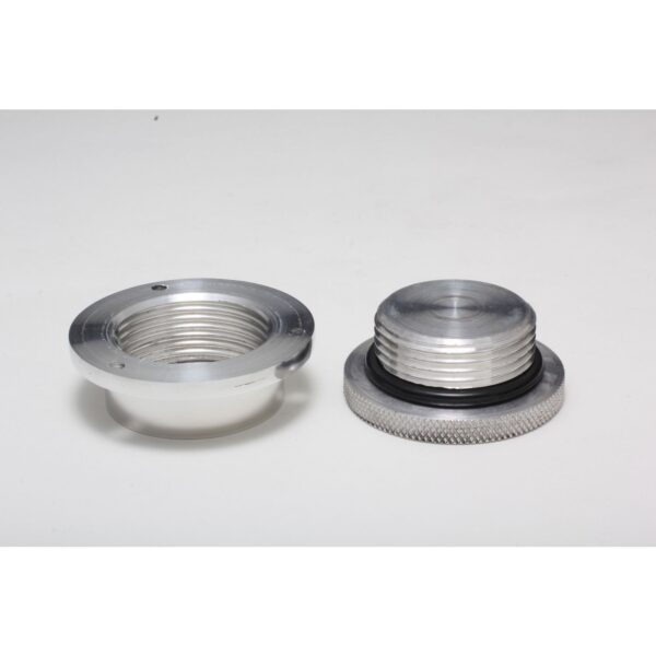 HAMBURGER'S PERFORMANCE PRODUCTS UNIVERSAL ALUMINUM VALVE COVER BUNG WITH CAP